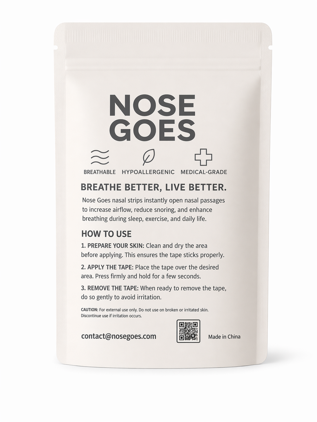 Tan Nose Goes (30 Strips)